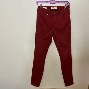 Lucky Brand red jeggings